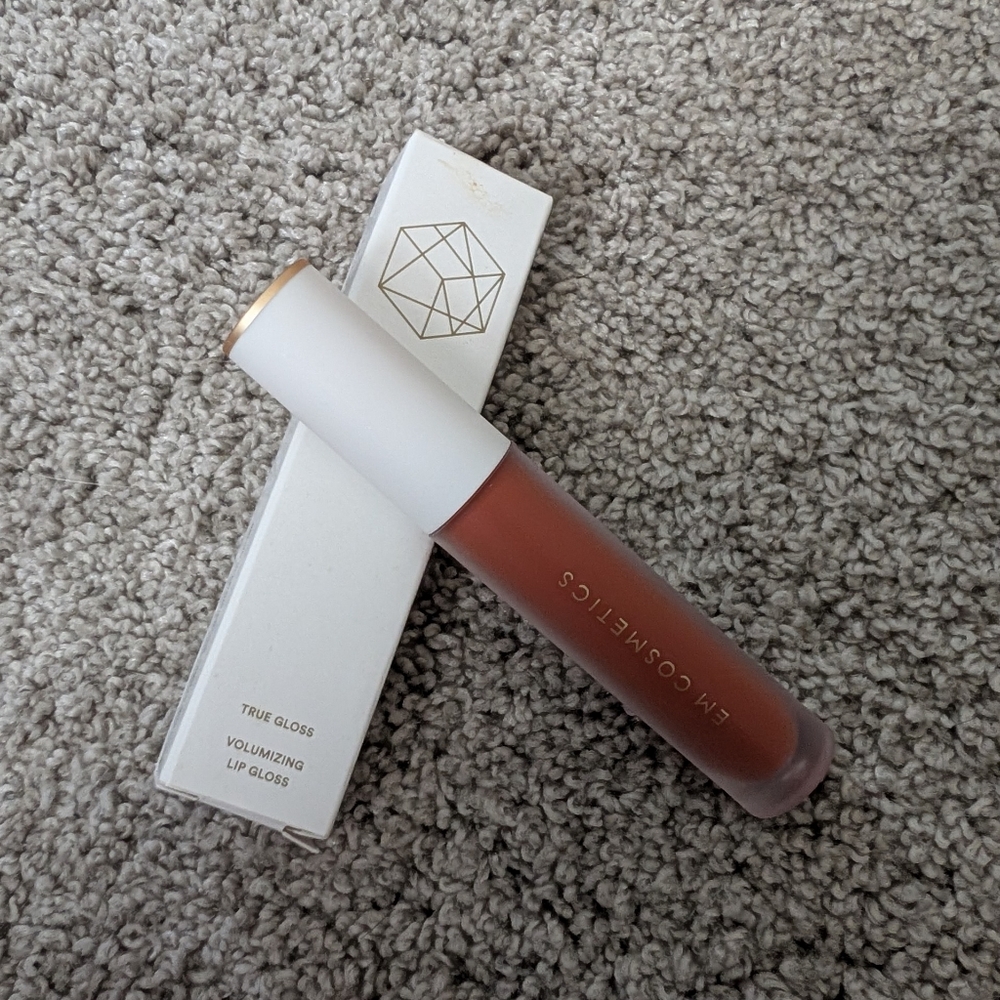 Em Cosmetics True Gloss Volumizing Lip Gloss - Faded Clementine
